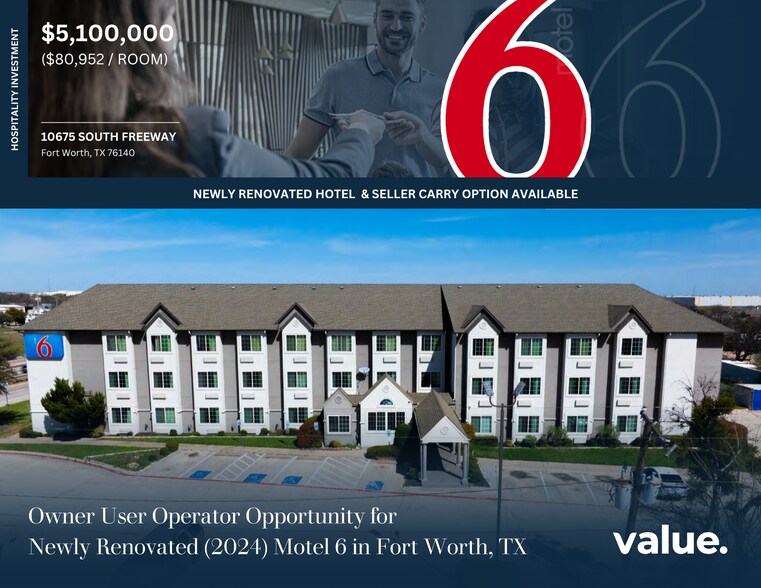 More Photos Of 10675 South Fwy, Fort Worth Hotel For Sale