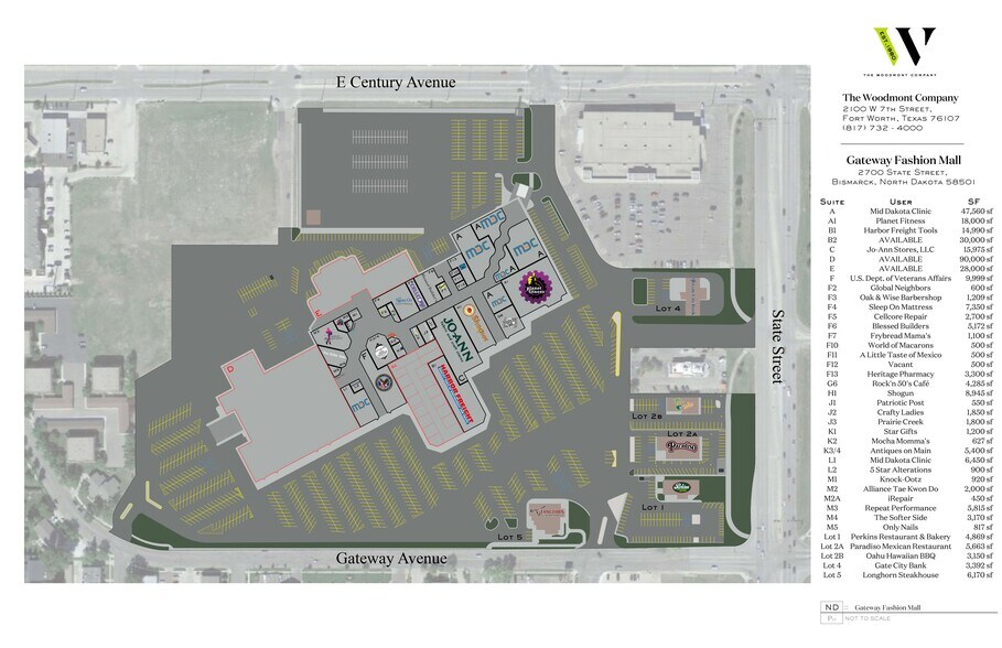 More Photos Of 2700 State St, Bismarck Unknown For Lease