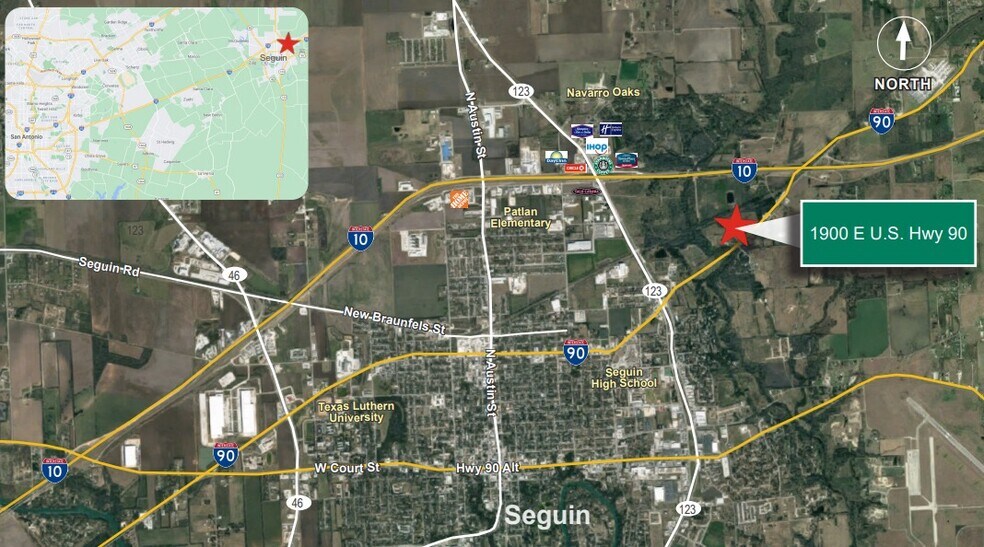 More Photos Of 1900 E US Highway 90, Seguin Warehouse For Lease