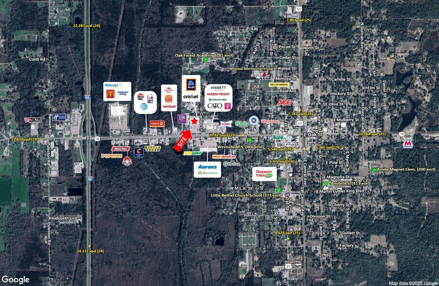 More Photos Of 804 W Oak St, Amite Supermarket For Lease