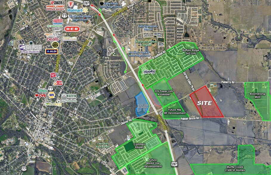 More Photos Of US-287 @ Hwy 88, Waxahachie Land For Sale