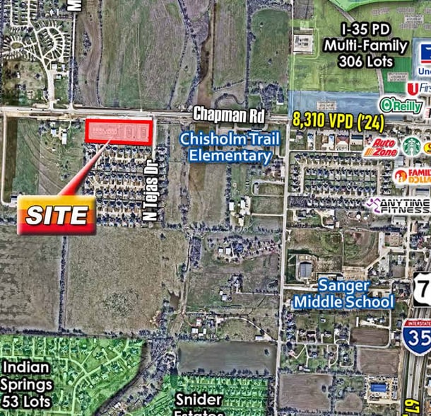 Primary Photo Of 2300 Chapman Rd., Sanger General Retail For Lease