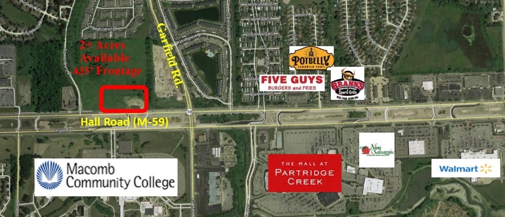 Primary Photo Of 16501 Hall Rd, Macomb Township Land For Lease