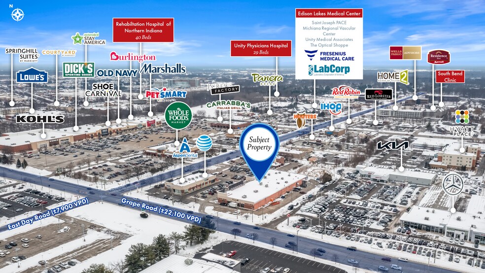 More Photos Of 4110-4150 Grape Rd, Mishawaka Storefront For Sale