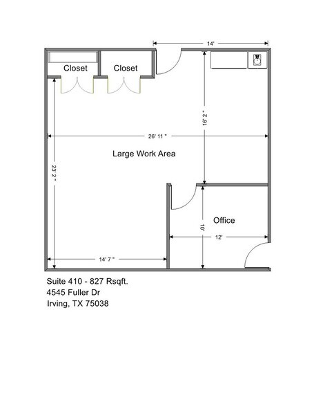 More Photos Of 4545 Fuller Dr, Irving Office Residential For Lease