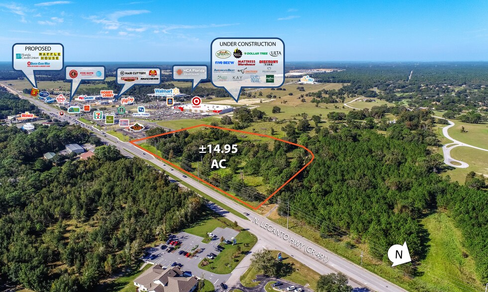 Primary Photo Of 00 N Lecanto Hwy, Lecanto Land For Sale