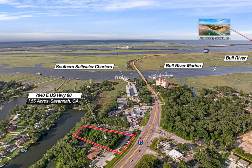 More Photos Of 7840 US-80 Hwy, Savannah Land For Sale