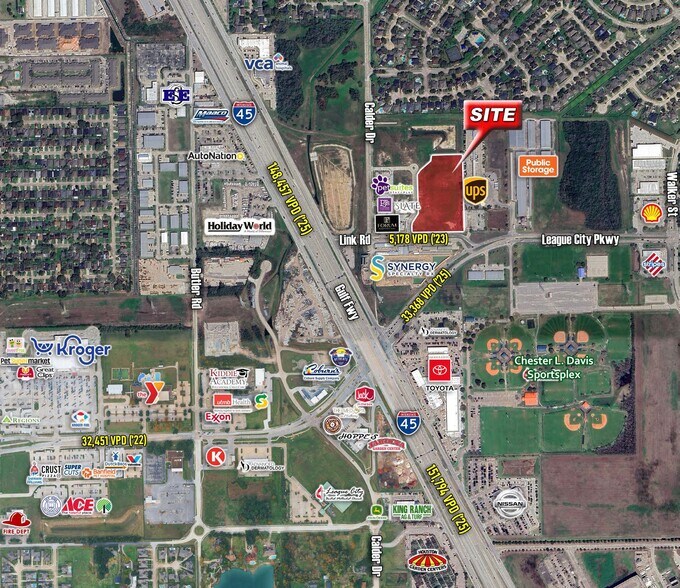 Primary Photo Of 1121 Grand Oak Blvd, League City Land For Sale