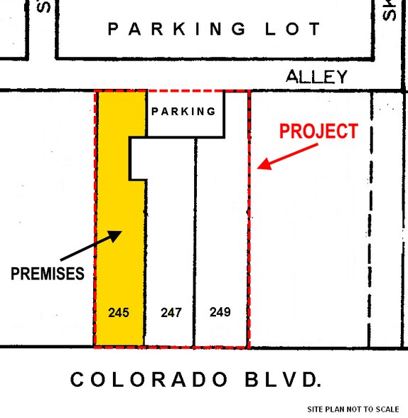 More Photos Of 245-249 E Colorado Blvd, Pasadena Storefront For Lease