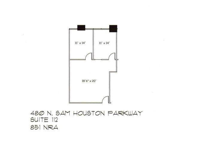 More Photos Of 480 N Sam Houston Pky E, Houston Office For Lease