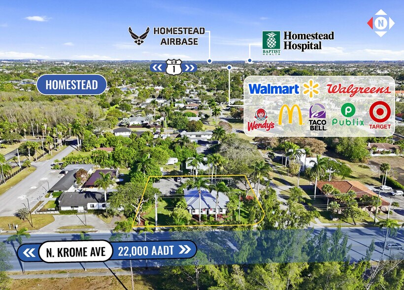 More Photos Of 1801 N Krome Ave, Homestead Office For Sale