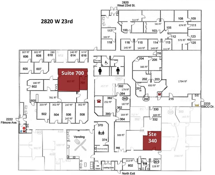 More Photos Of 2820 W 23rd St, Erie Loft Creative Space For Lease