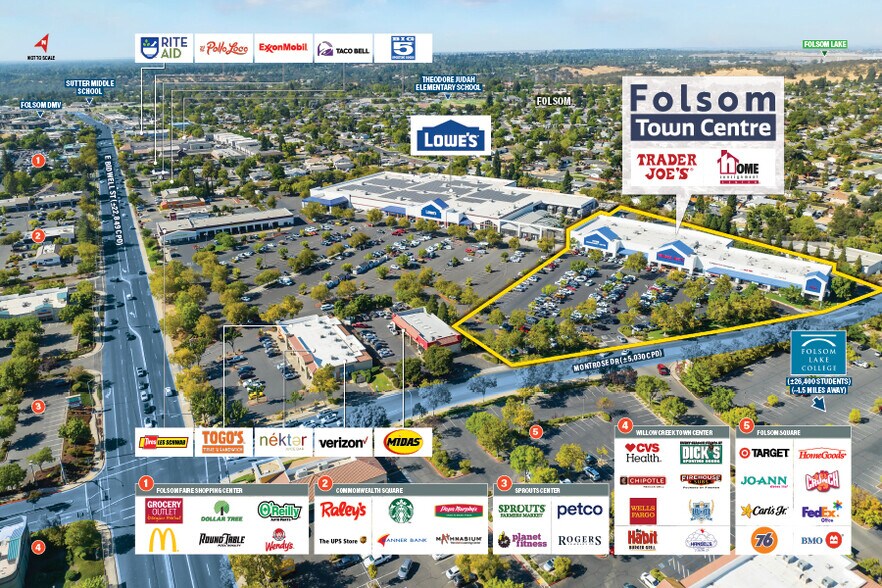 More Photos Of 850 E Bidwell St, Folsom General Retail For Sale