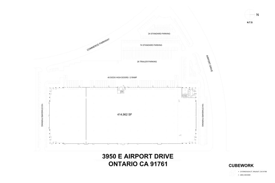 More Photos Of 3950 Airport Dr, Ontario Warehouse For Lease