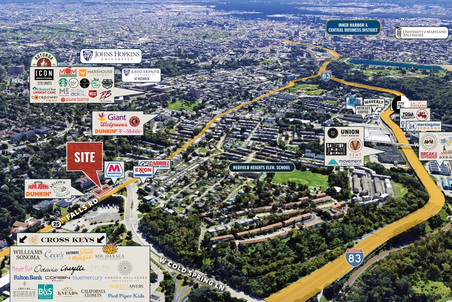 More Photos Of 4531 Falls rd, Baltimore Land For Lease