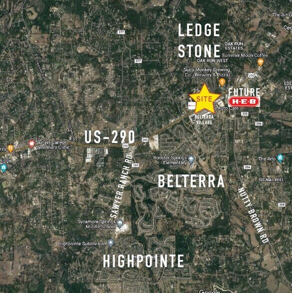 More Photos Of U.S. 290 @ Ledge Stone Dr, Austin Medical For Lease