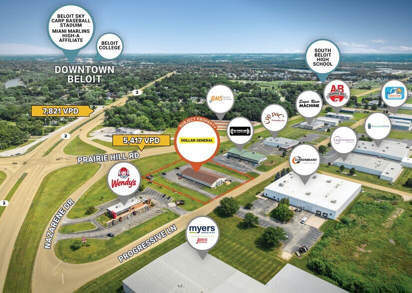 More Photos Of 555 Progressive Ln, South Beloit Freestanding For Sale