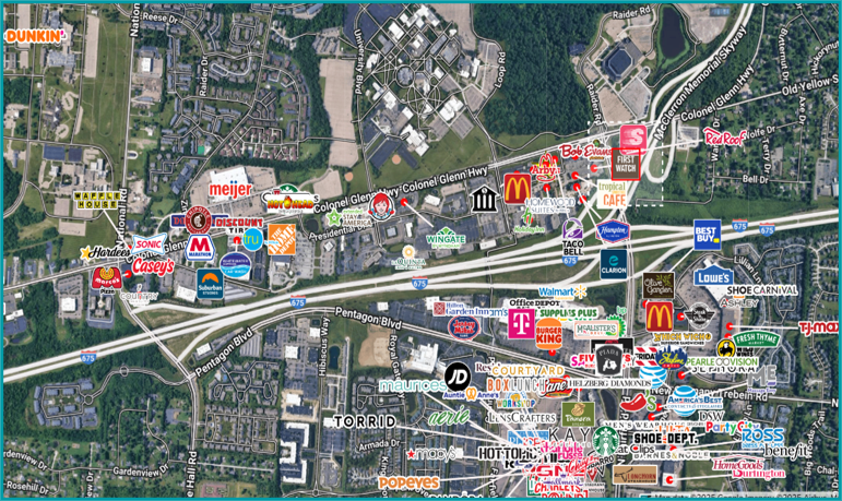 More Photos Of 2724 Colonel Glenn Hwy, Fairborn Fast Food For Lease