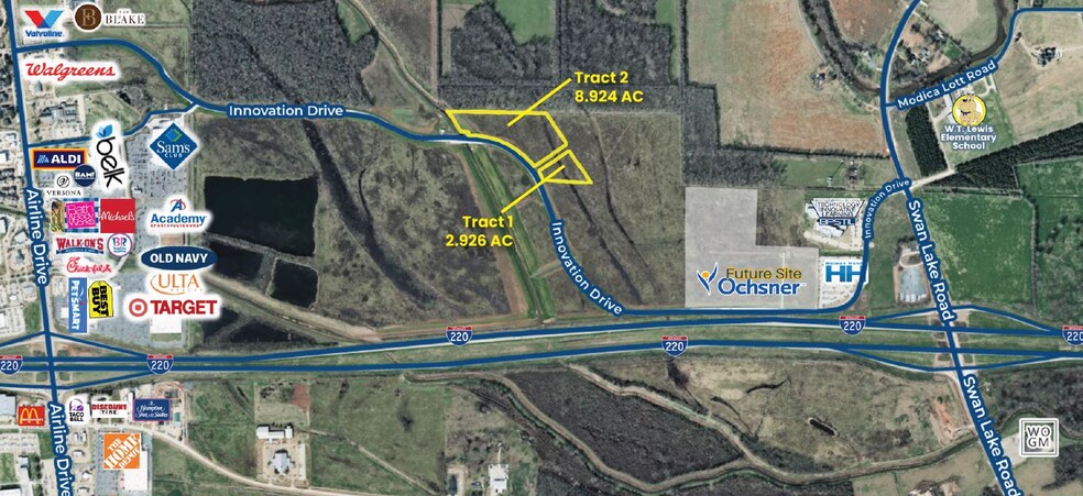 More Photos Of Innovation Dr. Land, Bossier City Land For Sale