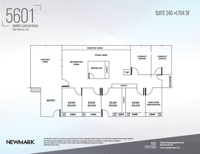 More Photos Of 5601 Norris Canyon Rd, San Ramon Medical For Sale