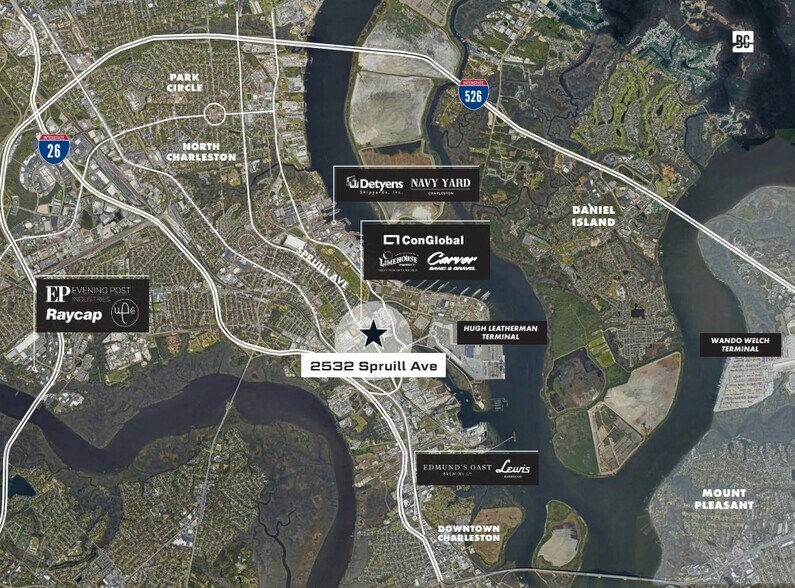 More Photos Of 2532 Spruill Ave, North Charleston Warehouse For Lease