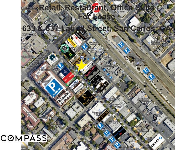 More Photos Of 633-637 Laurel St, San Carlos Restaurant For Lease