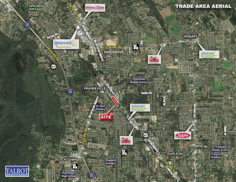 More Photos Of 15545 Airline Hwy, Prairieville Land For Sale