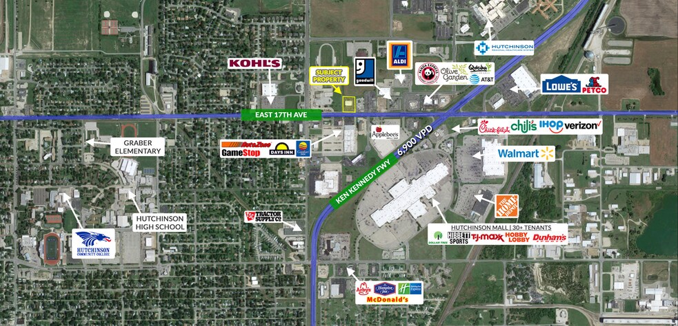 More Photos Of 1502-1510 E 17th Ave, Hutchinson Freestanding For Lease