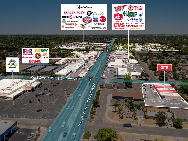 More Photos Of 5910-5940 Pacific Ave, Stockton Storefront Retail Office For Lease