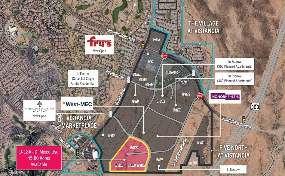 Primary Photo Of NEC El Mirage Rd & Vistancia Blvd, Peoria Land For Sale