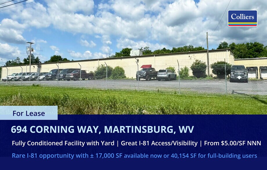Primary Photo Of 694 Corning Way, Martinsburg Warehouse For Lease