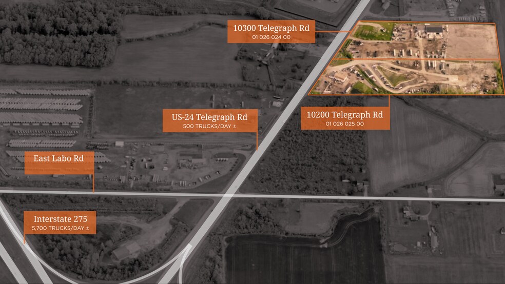 More Photos Of 10200 N Telegraph Rd, Carleton Truck Terminal For Sale