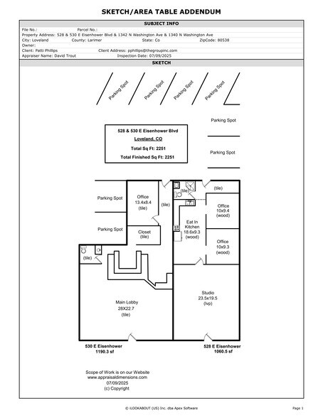 More Photos Of 530 E Eisenhower Blvd, Loveland Freestanding For Sale