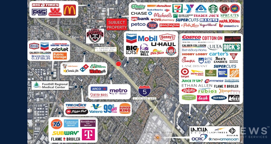 More Photos Of 1450 El Camino Real, Tustin Unknown For Lease