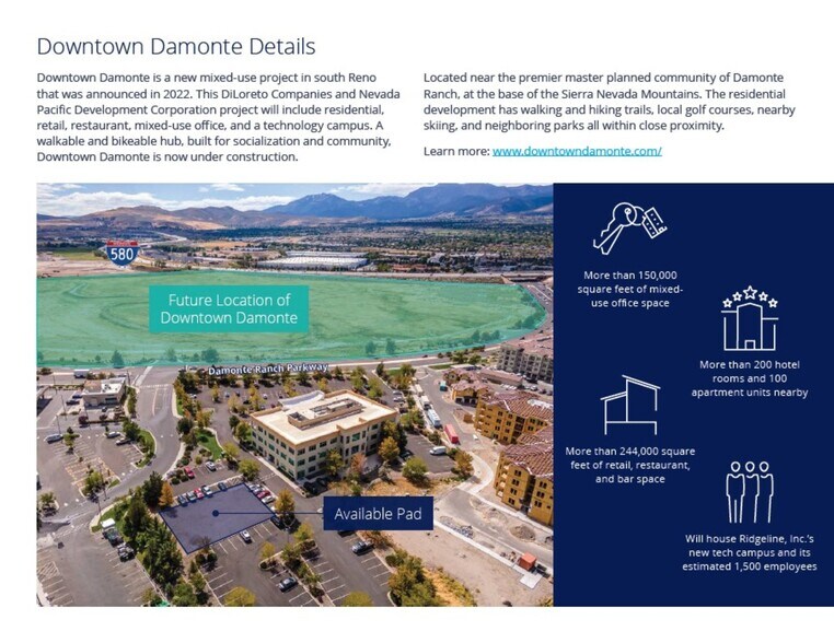 More Photos Of 0 Damonte Ranch Parkway, Reno Land For Sale