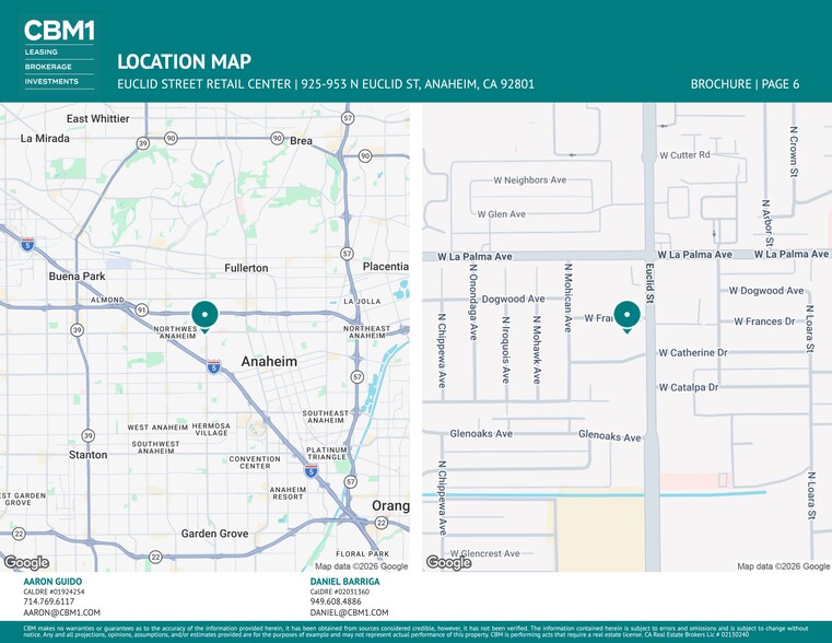 More Photos Of 939-953 N Euclid St, Anaheim Unknown For Lease