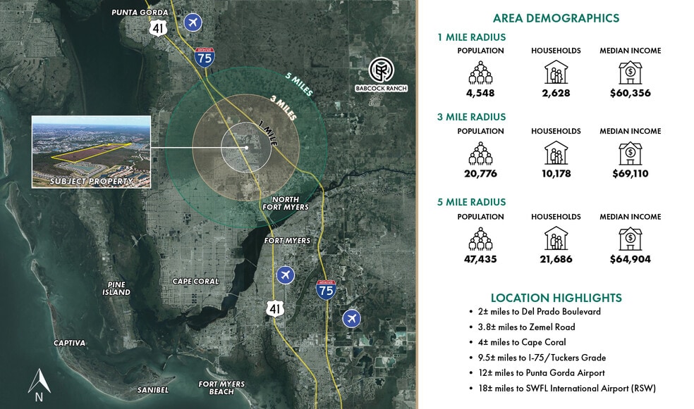 More Photos Of N. Tamiami Trail, North Fort Myers Land For Sale