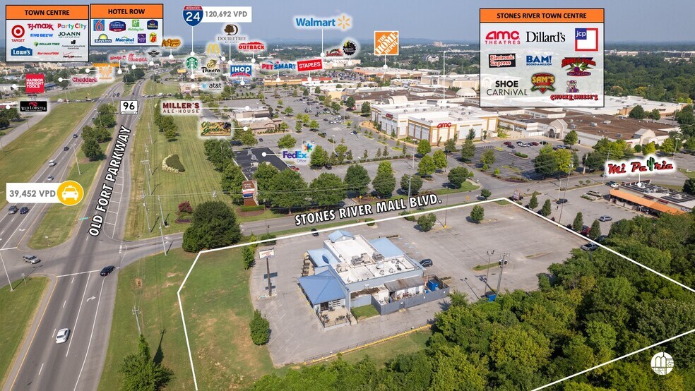 Primary Photo Of 210 Stones River Mall Blvd, Murfreesboro Freestanding For Lease