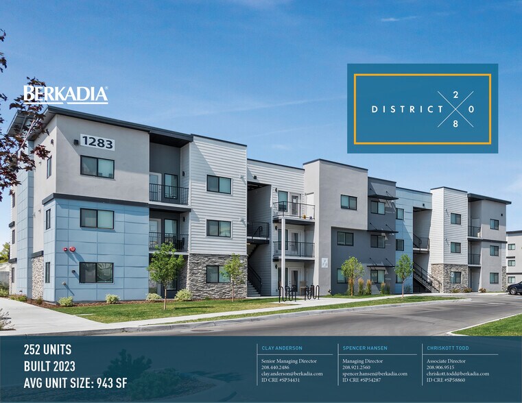 Primary Photo Of 1275 Caldwell Blvd, Nampa Apartments For Sale