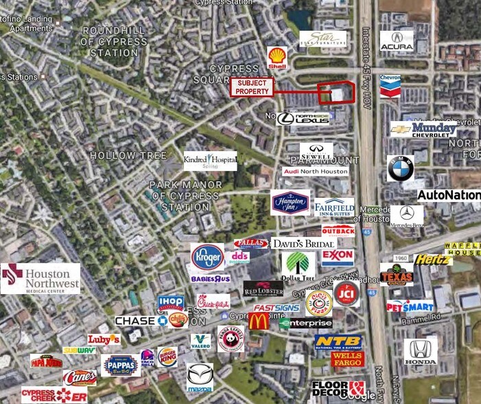 More Photos Of 17955 North Fwy, Houston Freestanding For Lease