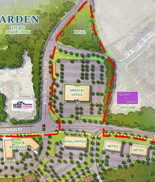 Primary Photo Of 00 S Main St, Rolesville Medical For Lease