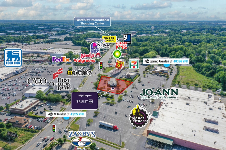More Photos Of 4636 W Market St, Greensboro Bank For Sale