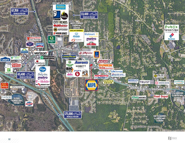 More Photos Of 5431 N Henry Blvd, Stockbridge Freestanding For Lease