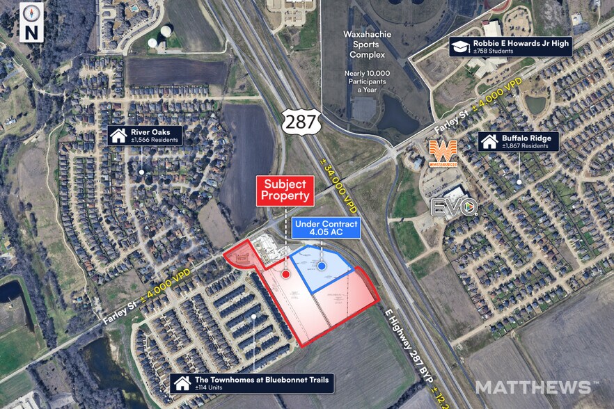 More Photos Of SWC S 287 & Farley St hwy, Waxahachie Land For Sale