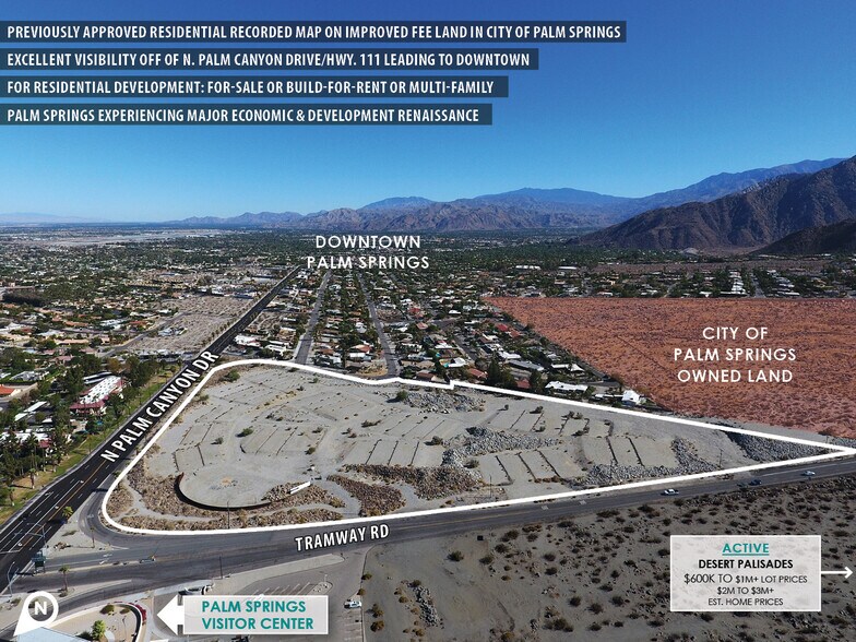 More Photos Of Palm Canyon, Palm Springs Land For Sale