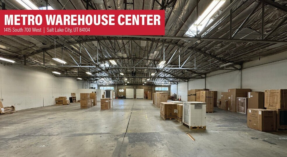 Primary Photo Of 1415 S 700 W, Salt Lake City Warehouse For Lease