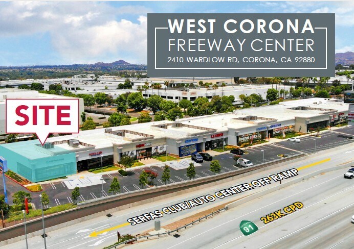 More Photos Of 2410 Wardlow Rd, Corona Freestanding For Lease
