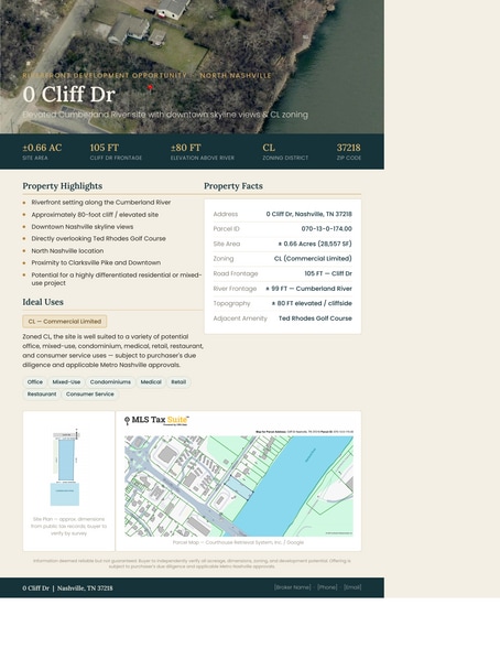 Primary Photo Of 0 Cliff Dr, Nashville Land For Sale