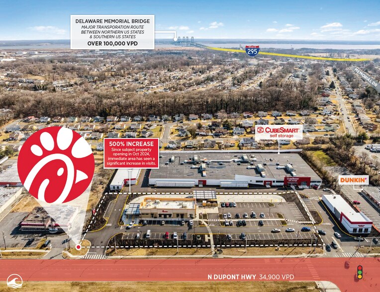 More Photos Of 4008 N DuPont Hwy, New Castle Fast Food For Sale