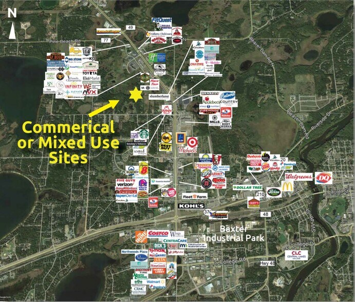 More Photos Of Novotny Rd/Lake Forest Rd rd, Baxter Land For Sale